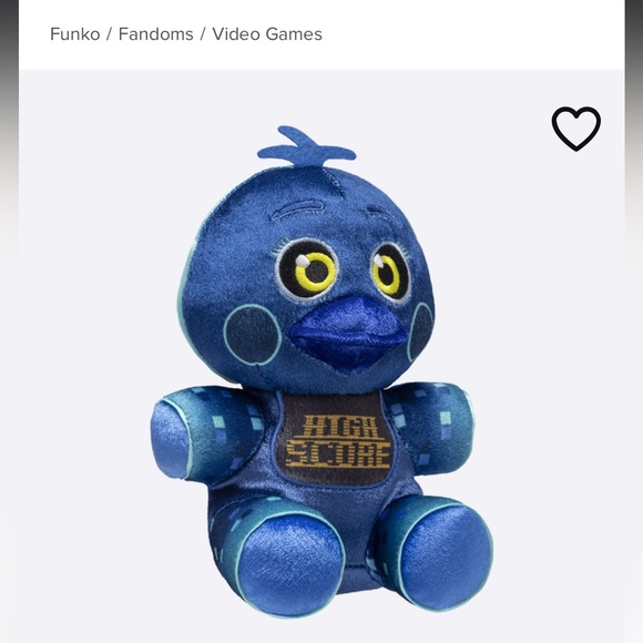 High Score Chica Funko Plushie - Picture 1 of 8